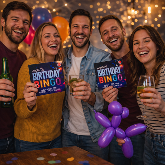 ERWEITERUNG BIRTHDAY BINGO 5 bis 99+ Spieler