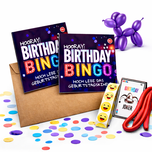 ERWEITERUNG BIRTHDAY BINGO 5 bis 99+ Spieler
