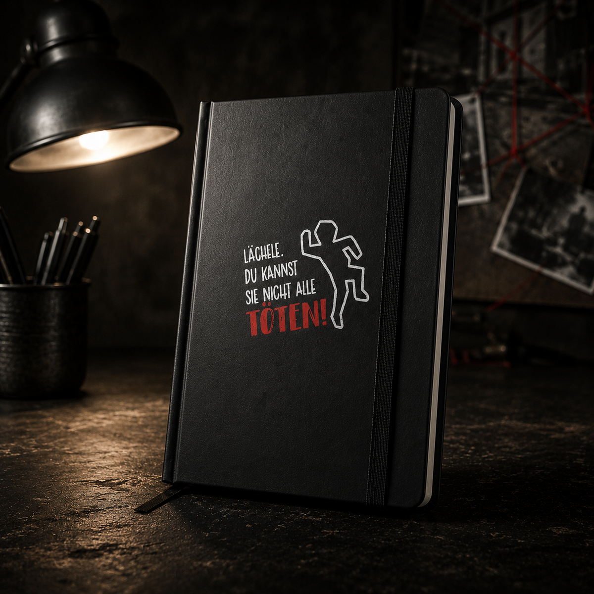NOTIZBUCH "LÄCHLE"